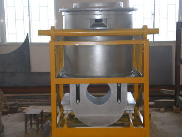 Υψηλής θερμοκρασίας βιομηχανικός λειώνοντας φούρνος 0.5 t/h οδηγημένο σύστημα σερβο μηχανών