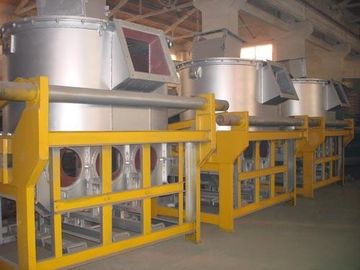 Gyt-2000 ποσοστό τήξης ράβδων 2000KG χαλκού φούρνων επαγωγής τύπων πυρήνων