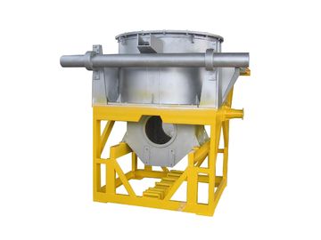 φούρνος Meling ψευδάργυρου 300KG 75KW, 0.3 κύριος λειώνοντας φούρνος επαγωγής συχνότητας ηλεκτρικός