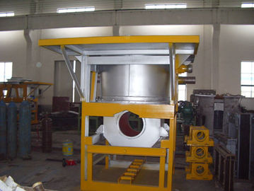 ηλεκτρικός λειώνοντας φούρνος 500KG 120KW, λειώνοντας φούρνος 0.5 ορείχαλκου κύρια συχνότητα