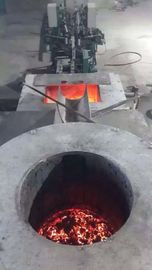 GYT2000 λειώνοντας φούρνος 2.0t/h 3 φάση 2000KG 500KW χαλκού