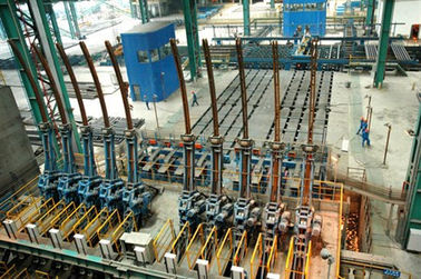 60T R8M CCM ευθύς βραχίονας 8 μηχανών συνεχών ρίψεων κατάλυμα χάλυβα σκελών