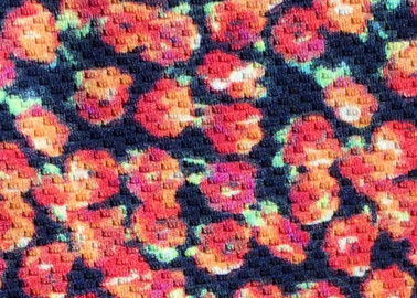 Σύγχρονο Floral Viscose ύφασμα τεχνητής μέταξας για αισθητός/μαξιλάρι/Sportswear